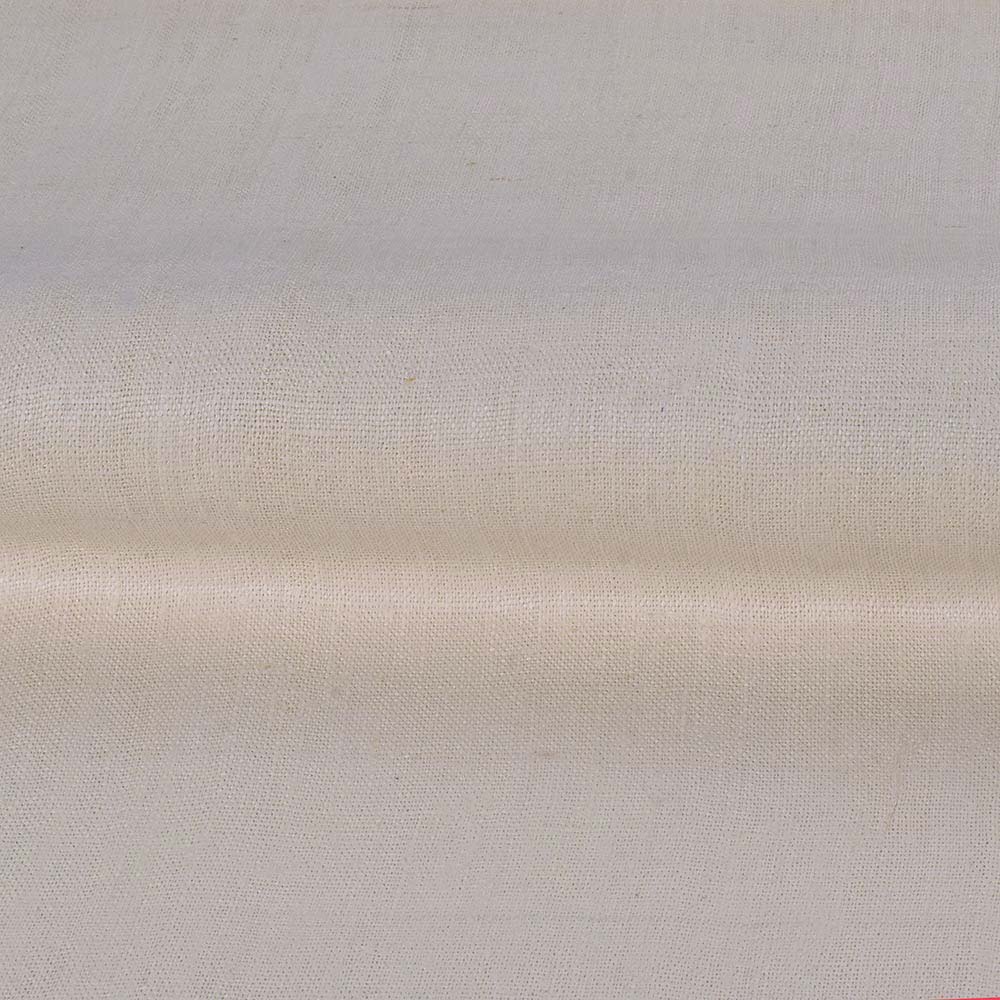 Plain Natural Pure Matka Silk 145 GSM Handwoven Fabric