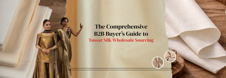 The Comprehensive B2B Buyer’s Guide to Tussar Silk Wholesale Sourcing