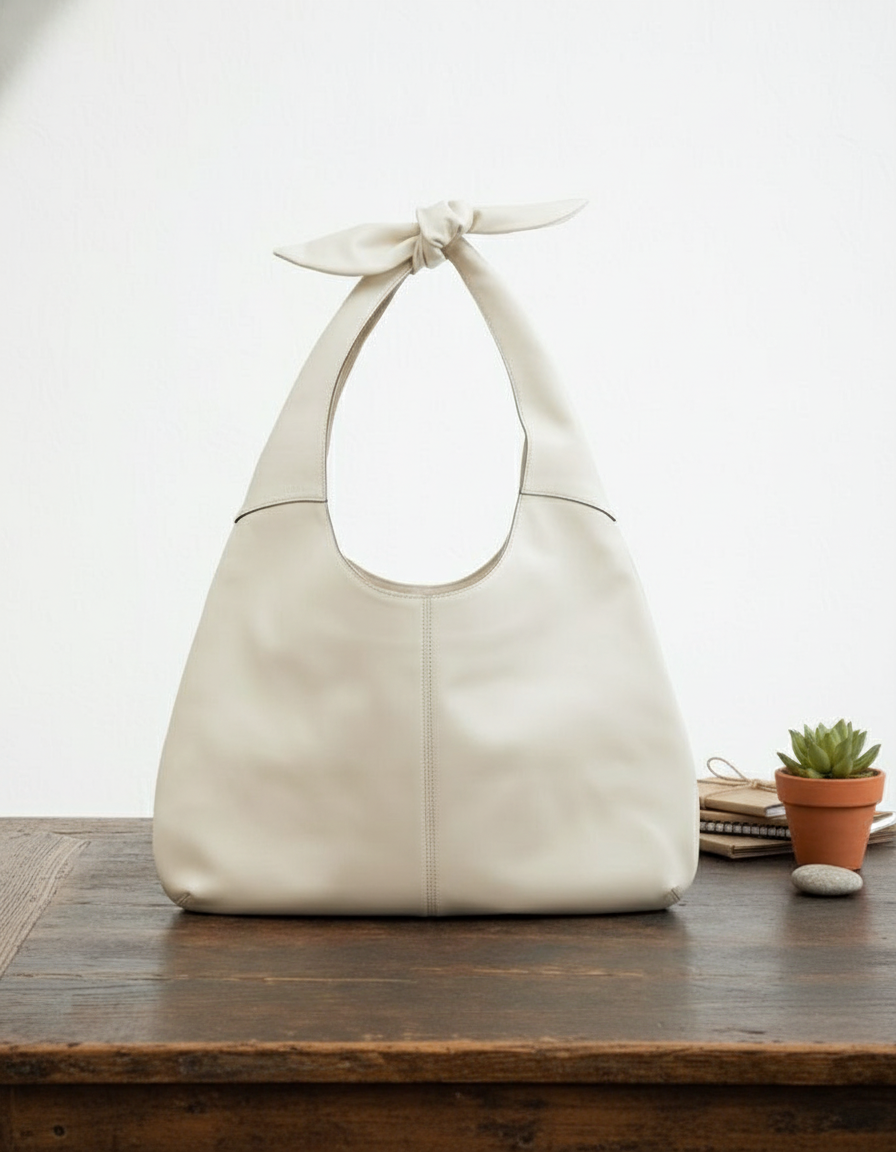 Tie Up Tote Bag
