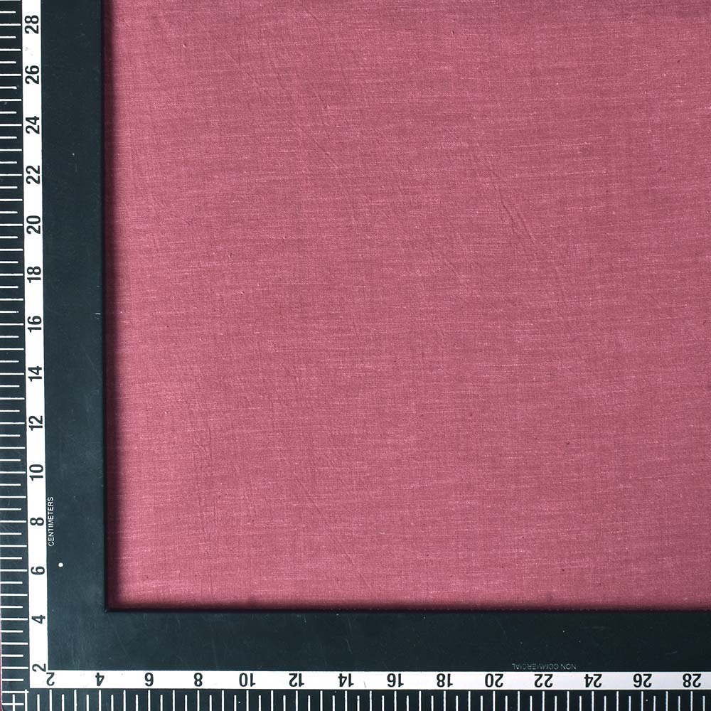 PLAIN MAROON PURE COTTON 92 GSM HANDWOVEN FABRIC