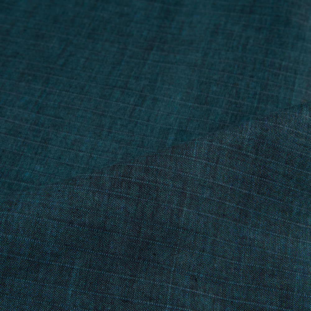 STRIPE GREY PURE COTTON 74 GSM HANDWOVEN FABRIC
