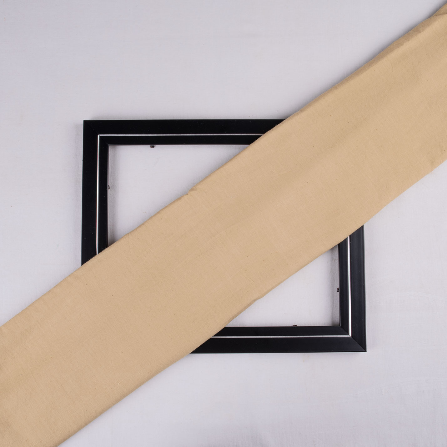 PLAIN DARK MUSTARD NATURAL POMEGRANATE DYED 115 GSM HANDWOVEN COTTON FABRIC