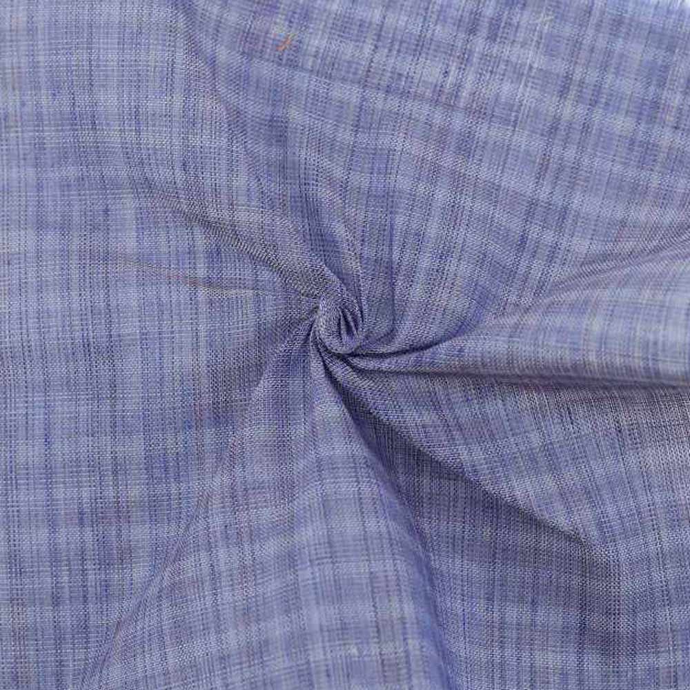 Stripe Purple Pure Cotton 64 GSM Handwoven Fabric C12
