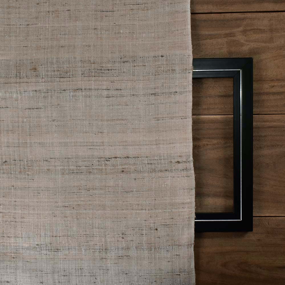 PLAIN NATURAL PURE KETYA SILK 180 GSM HANDWOVEN FABRIC