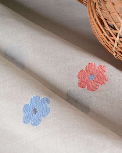 Anuprerns's Handwoven Jamdani Fabrics