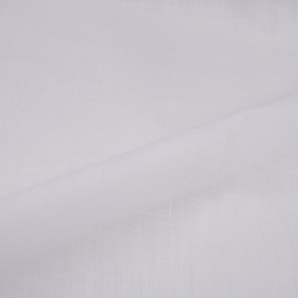WHITE KHADI ORGANDY HANDSPUN & HANDWOVEN pure khadi 46 GSM FABRIC - BLEACHED & DYEABLE