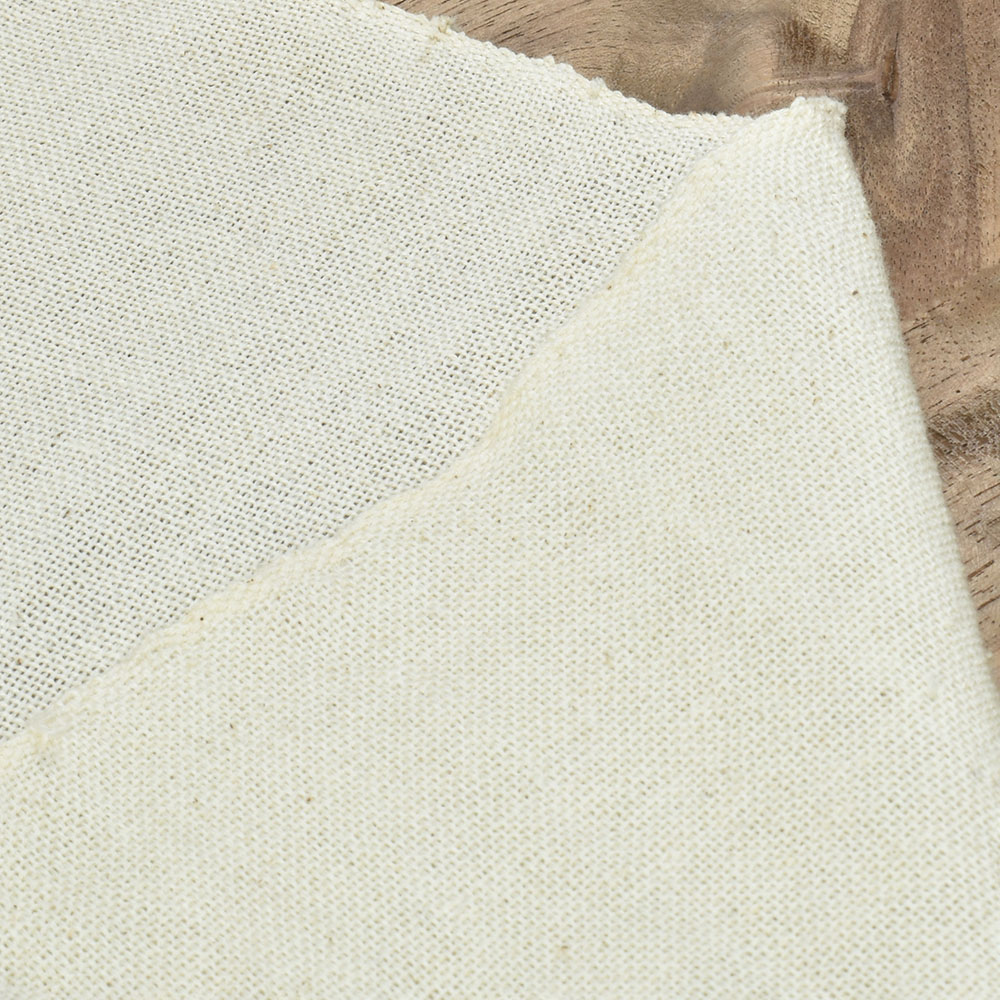 Plain White Cotton Wool 175 GSM Handwoven Fabric