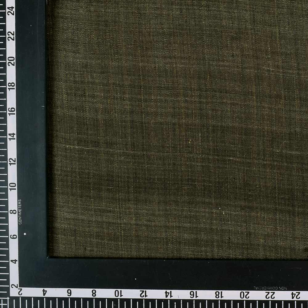 PLAIN GREEN PURE MATKA 110 GSM HANDWOVEN FABRIC 23
