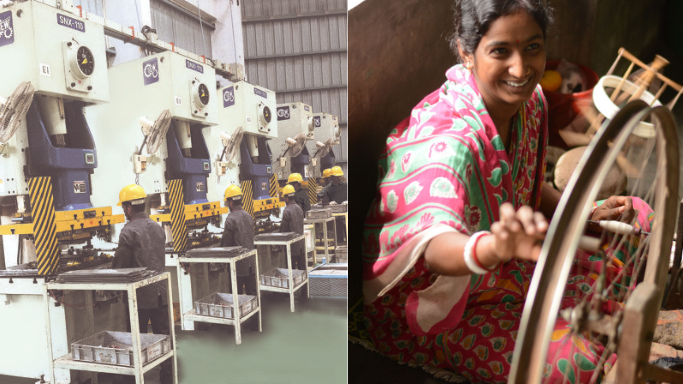 How to Identify Handloom Fabrics in a Powerloom World