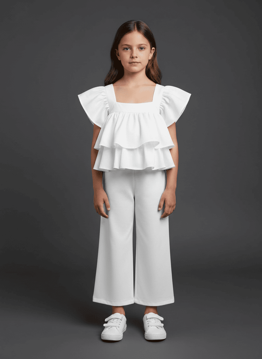Ruffles & Dreams Kid's Co-ord Set