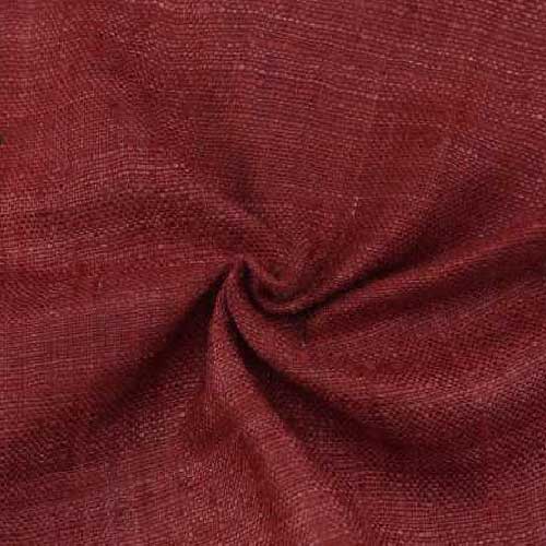 Plain Red Pure Matka 110 GSM Handwoven Fabric