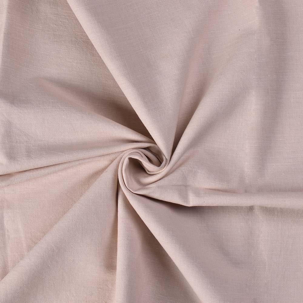 Plain Off White Khadi Cotton 105 GSM Handwoven Fabric