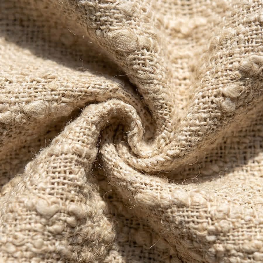 The Anatomy of Tussar: Understanding Slub, Texture, and GSM — Anuprerna handloom