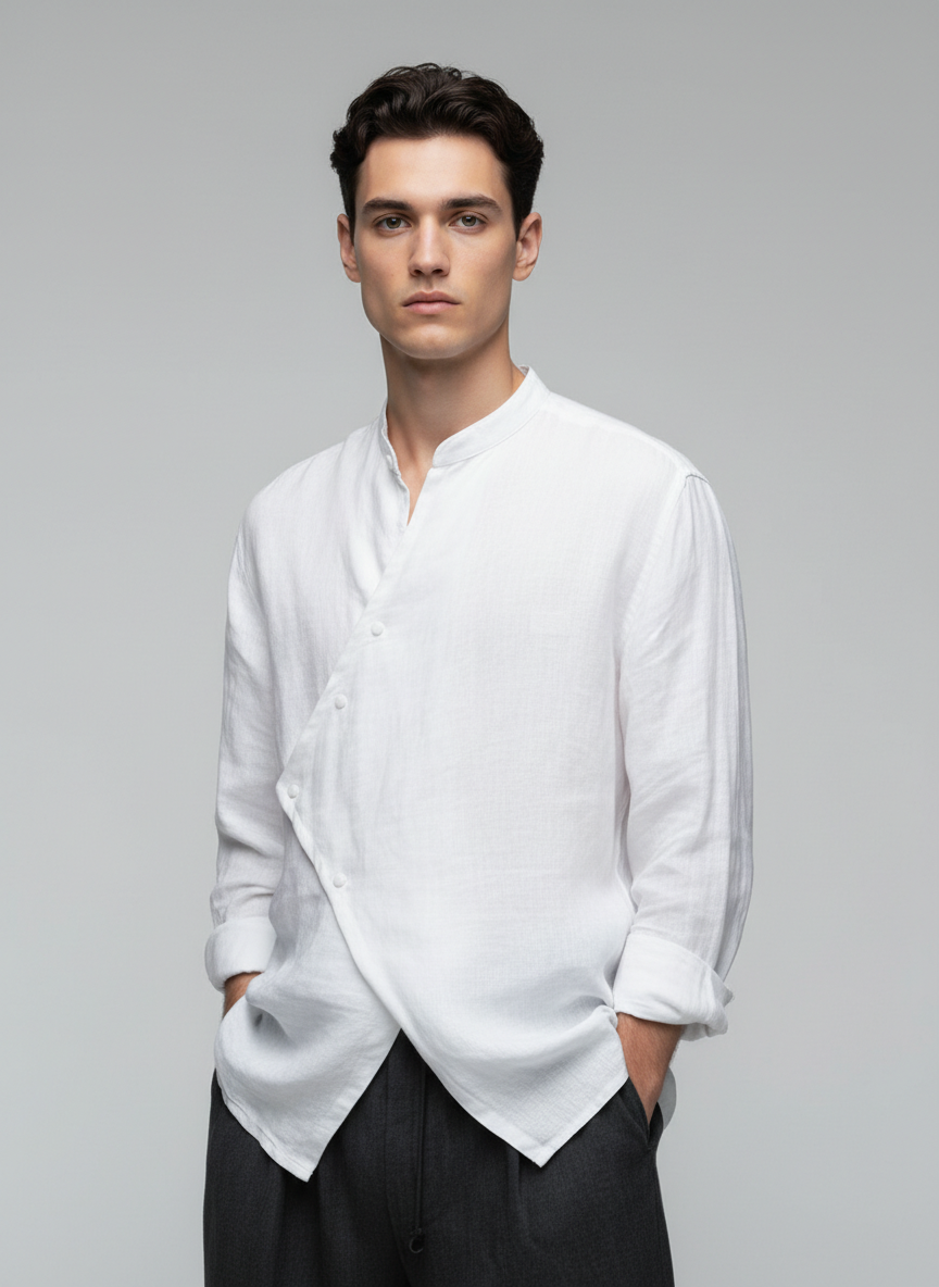 Asymmetric Men's Shirt