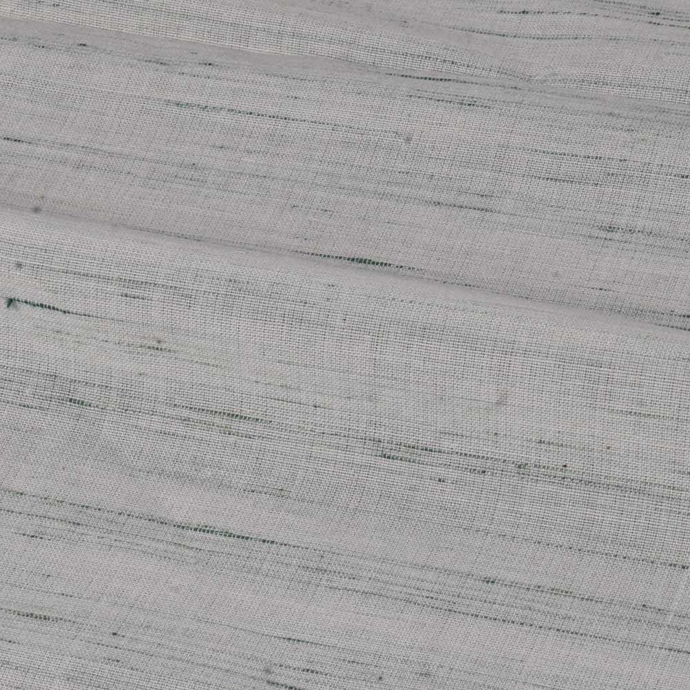 FUTKI DARK GREEN KHADI COTTON 92 GSM HANDWOVEN FABRIC