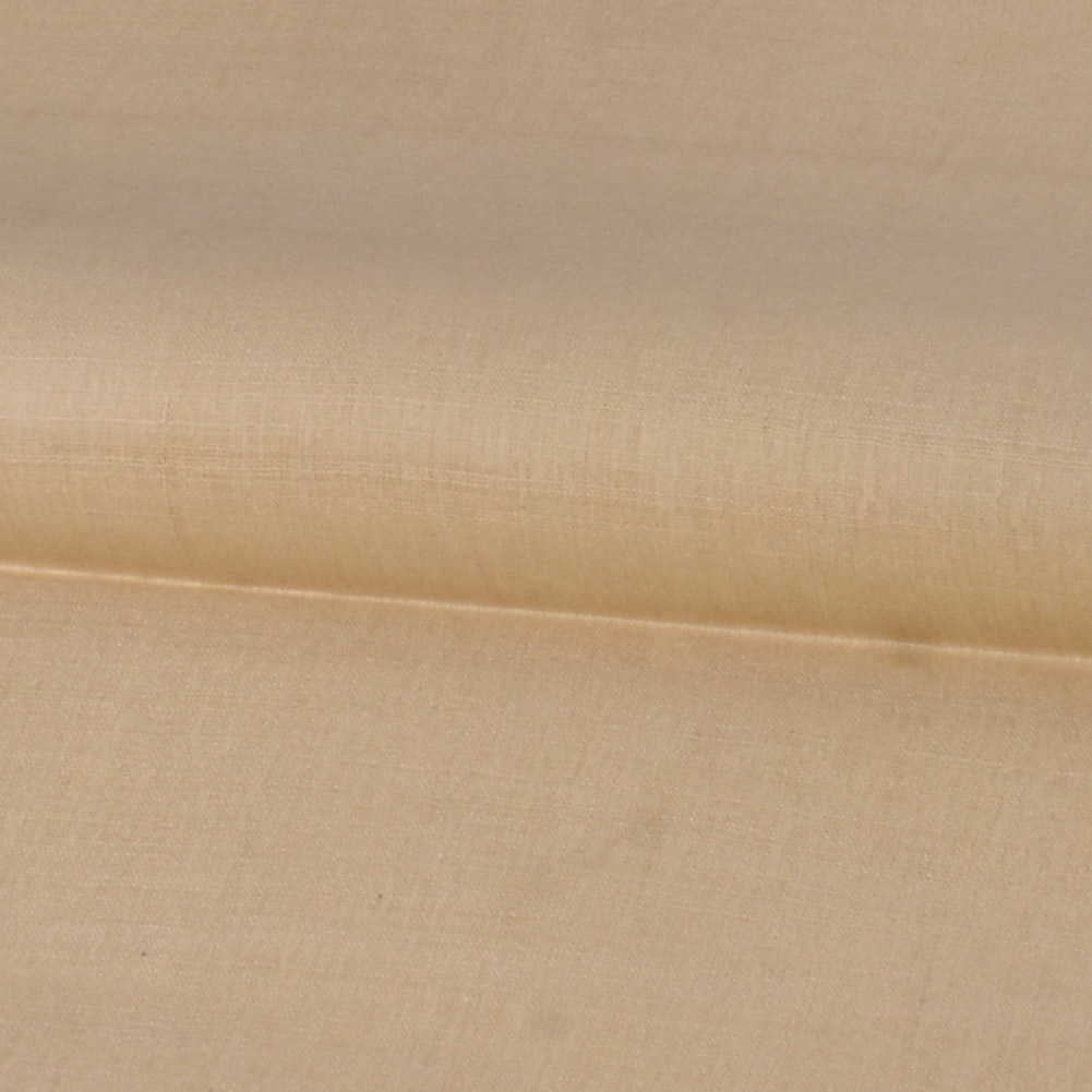 PLAIN NATURAL MATKA & KETYA SILK BLEND 97 GSM HANDWOVEN FABRIC
