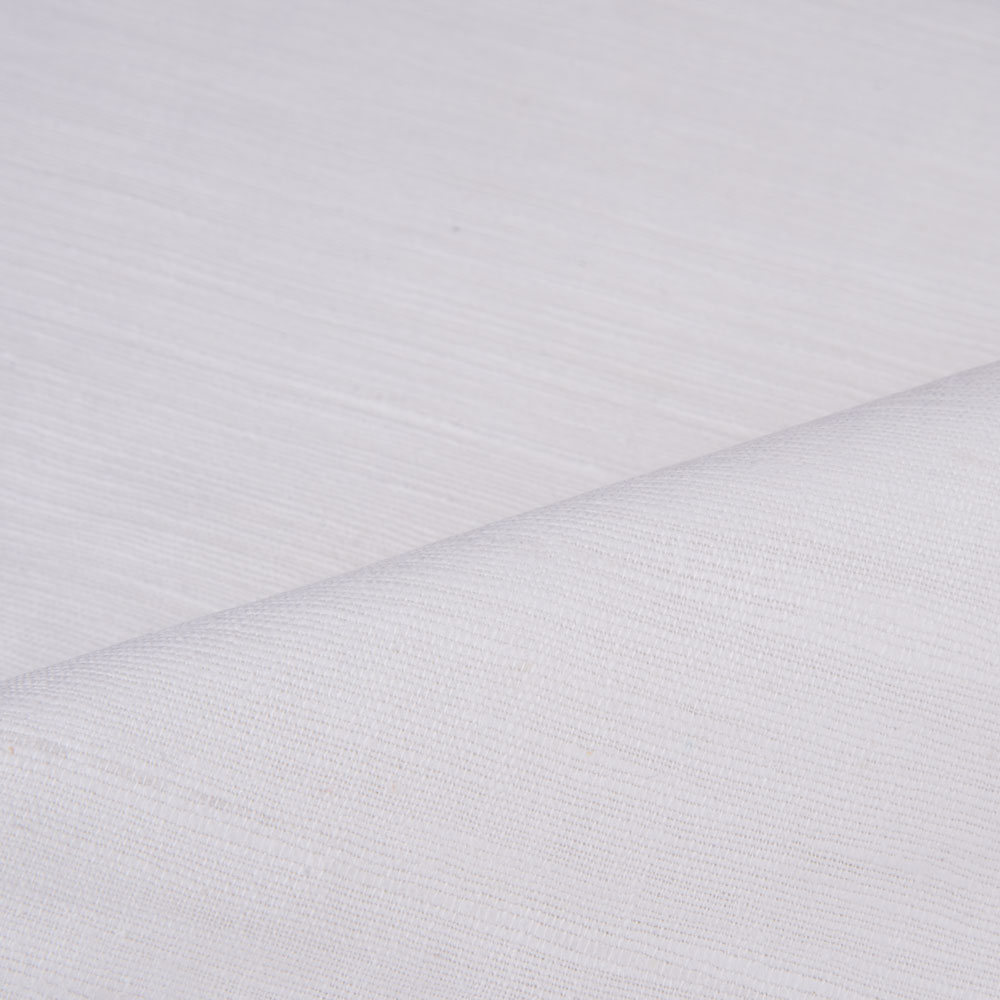White Mulmul Khadi 160 GSM Handspun & Handwoven Fabric | Bleached White & Dyeable