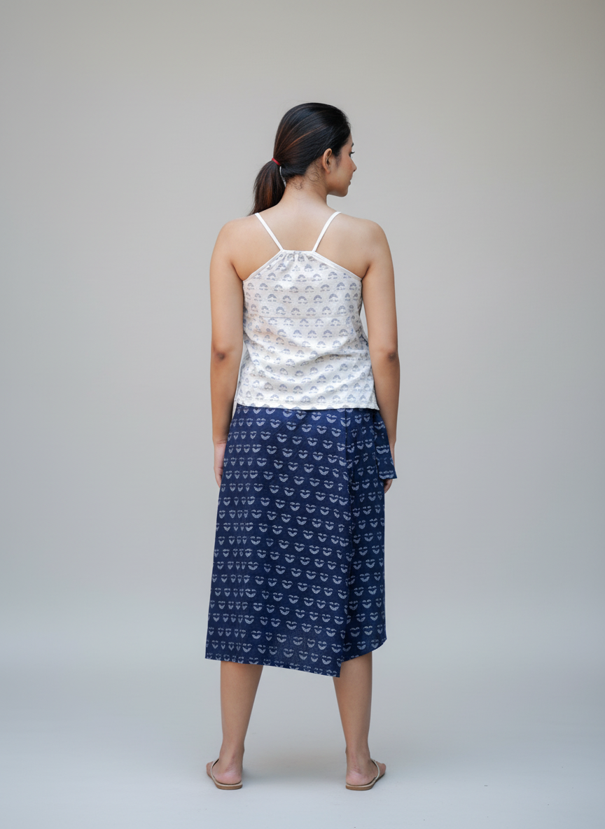 Jamdani loom Tank top