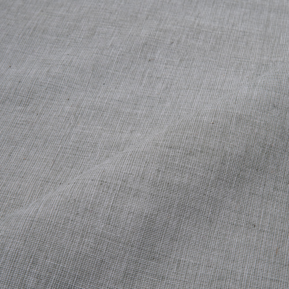 CHAMBRAY GREY PURE COTTON 103 GSM HANDWOVEN FABRIC 19