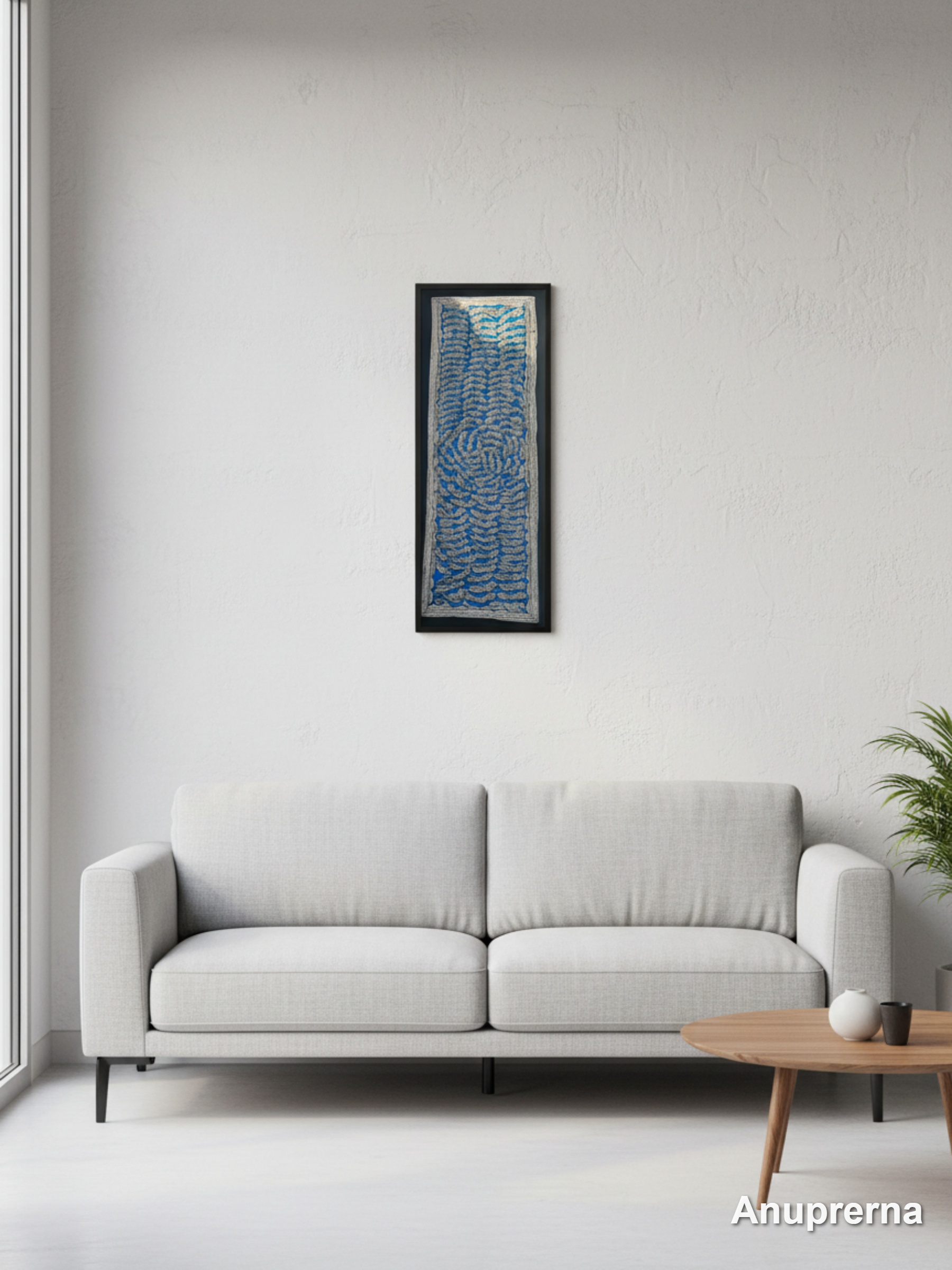 Sea Of Fish Madhubani Wall Art Decor
