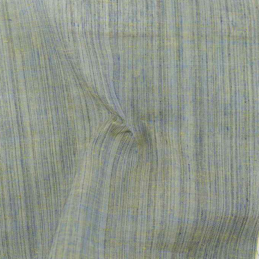 Stripe Grey Pure Cotton 64 GSM Handwoven Fabric C10