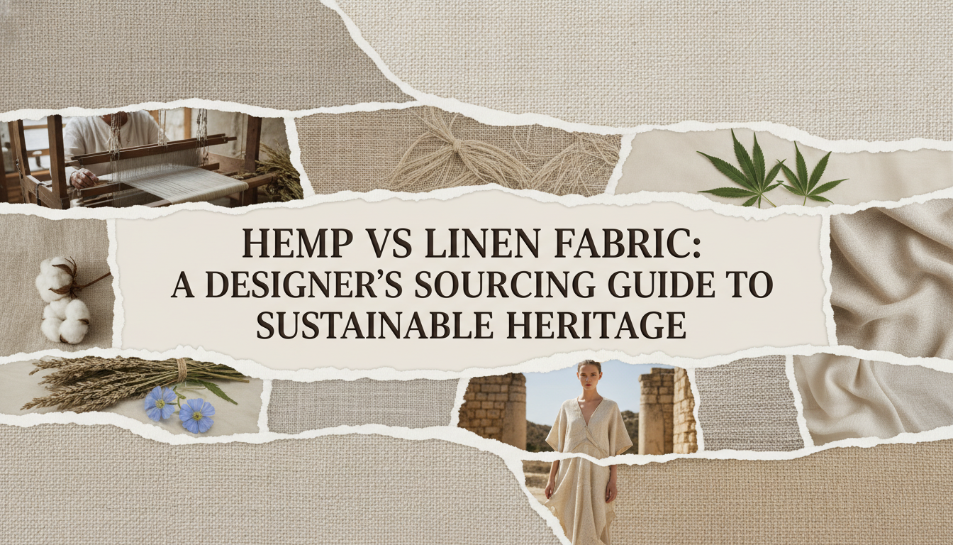 Hemp vs Linen Fabric: A Designer’s Sourcing Guide