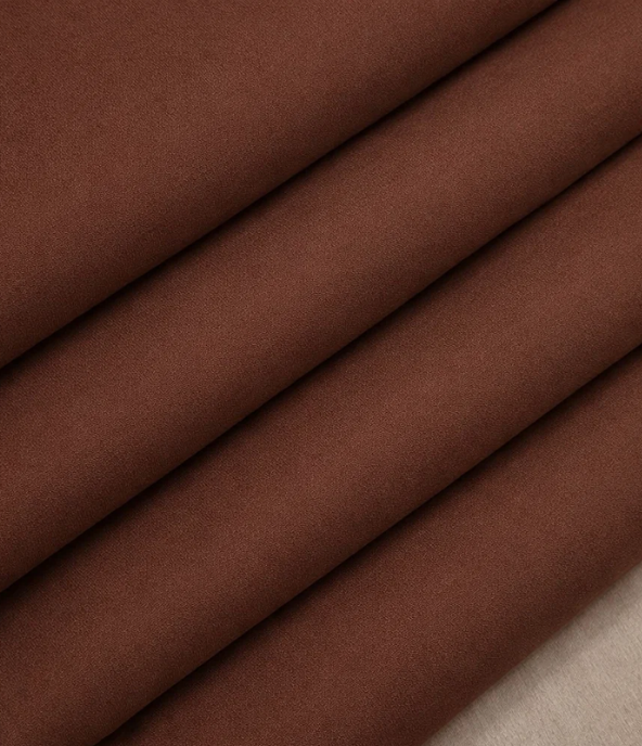 Brown Cotton Fabric