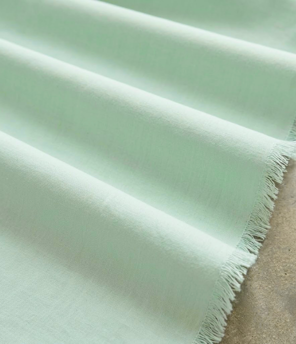 Mint Green Cotton Fabric