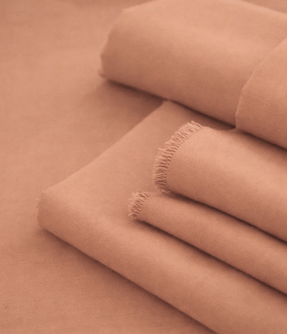 Orange Cotton Fabric